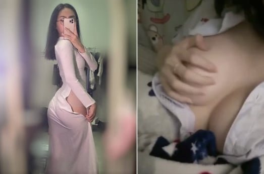 Nữ sinh mông tròn mê kiểu quan hệ doggy