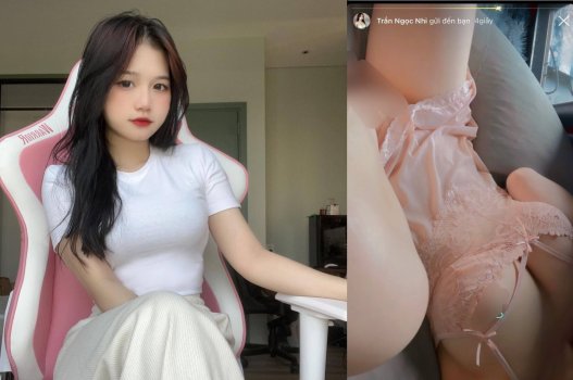 Thân mật với cô gái xinh Trần Ngọc Nhi dáng đẹp