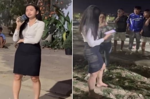 Video nóng đánh ghen nhân viên nam ngân hàng VIB